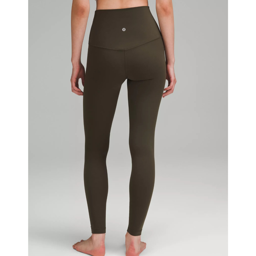 lululemon athletica Olive Green High-Rise Leggings